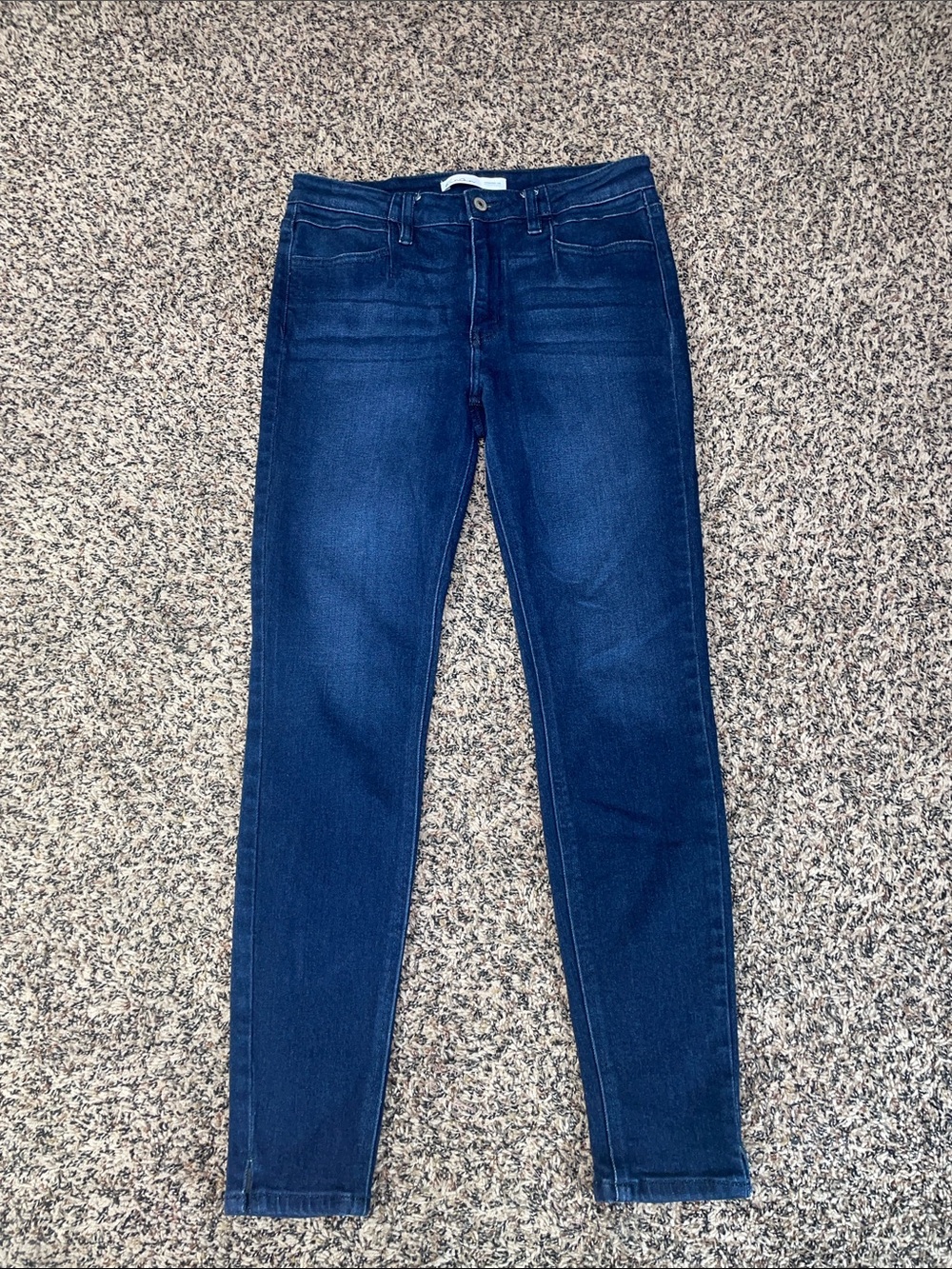 KanCan High Waist Dark Blue Women’s Skinny  Slimming Jeans Size 28 | NWOT